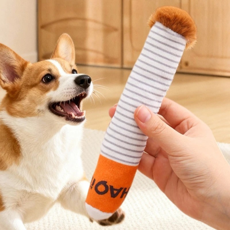 Cigarette Dog Toy